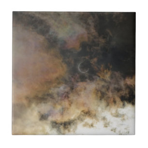 Solar Eclipse and Clouds Tile