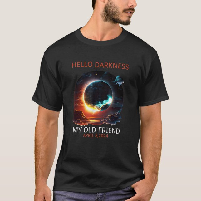 Solar Eclipse April 08 2024  T-Shirt (Front)