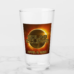 Solar Eclipse April 8, 2024 Glass