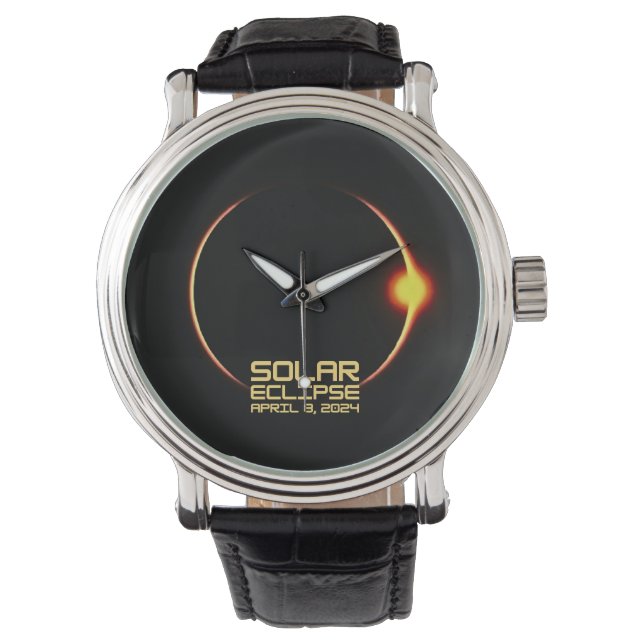 Solar Eclipse April 8, 2024 Watch (Front)