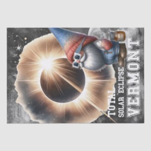 Solar Eclipse Astronomy Celestial Gnome Tissue Paper