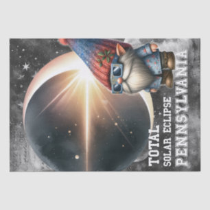 Solar Eclipse Astronomy Celestial Gnome Tissue Paper