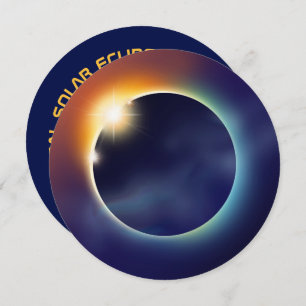 Solar Eclipse   Astronomy Star Party Invitation