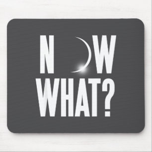 Solar Eclipse August 2017 Illustration Mouse Pad