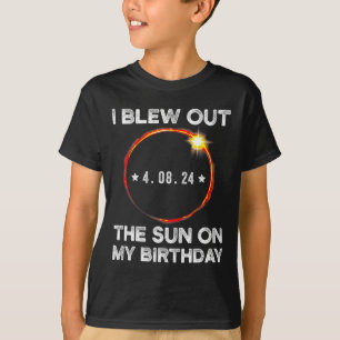 Solar Eclipse Birthday I Blew Out The Sun On My Bi T-Shirt