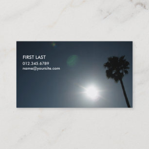 Solar Eclipse Business Card