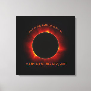 Solar Eclipse Canvas Print