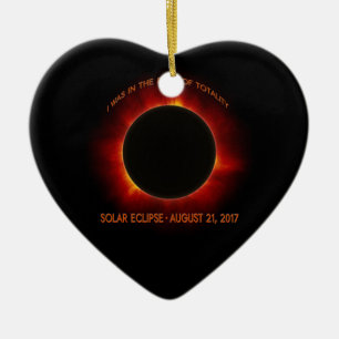 Solar Eclipse Ceramic Tree Decoration