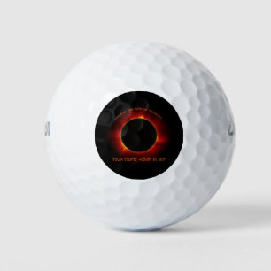 Solar Eclipse Golf Balls