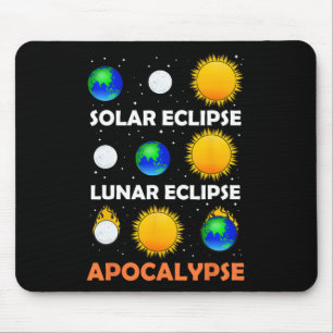 Solar Eclipse Lunar Science Teacher Space Eclipse  Mouse Pad