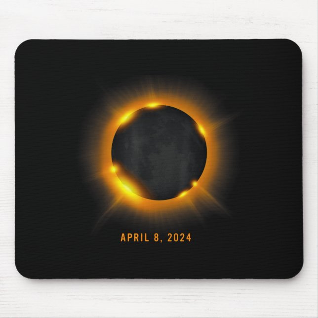 Solar Eclipse Mouse Pad (Front)