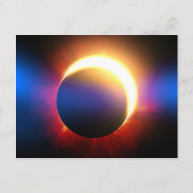 Solar Eclipse Postcard (Front)