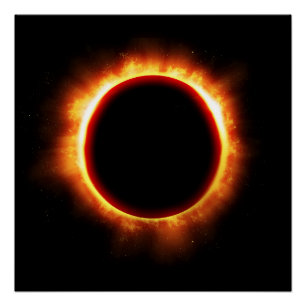 Solar Eclipse Poster