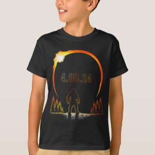 Solar Eclipse Sasquatch Totality 2024 Eclipse T-Shirt