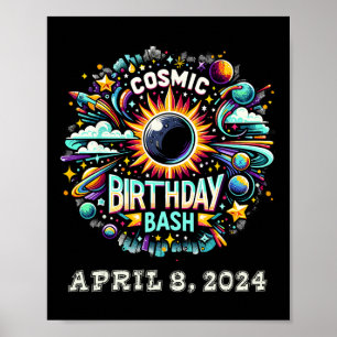 Solar Eclipse Shirt 2024 Poster