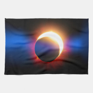 Solar Eclipse Tea Towel