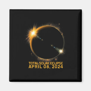 Solar Eclipse Tee 2024 Total Solar Eclipse 4.08.24 Magnet