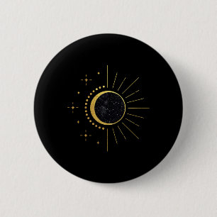 Solar Eclipse Twice In Lifetime 2024 Total Solar E 6 Cm Round Badge