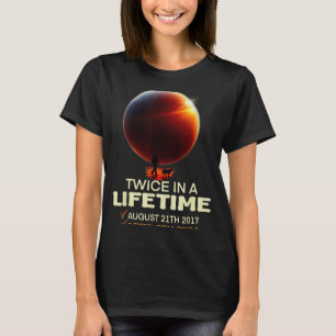 Solar Eclipse Twice Lifetime Solar T-Shirt