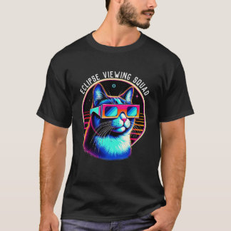 Solar Eclipse Viewing Squad 2024 Family Matching T-Shirt