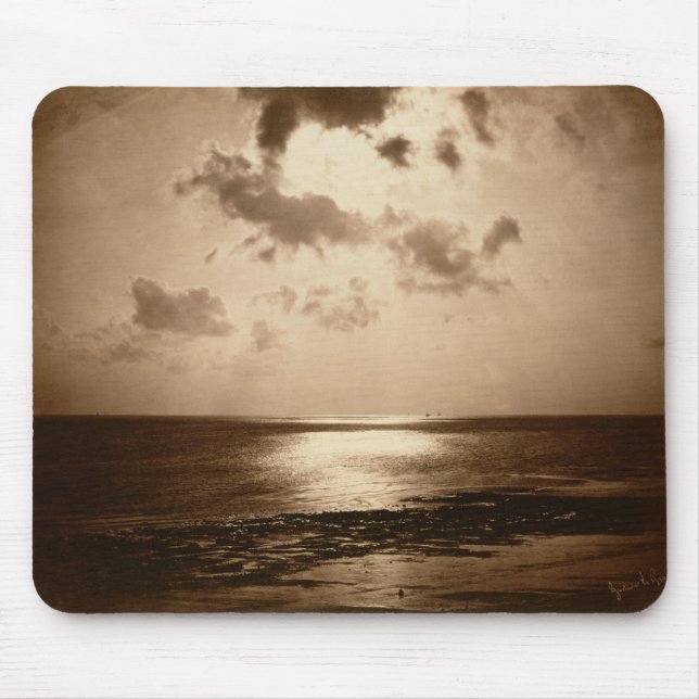 Solar Effect - Ocean, 1857 (albumen print from a c Mouse Pad (Front)