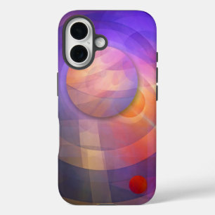 Solar energy, Artistic abstract iPhone 16 Case