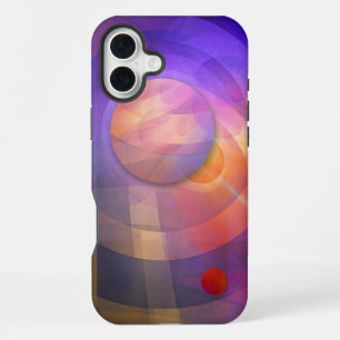 Solar energy, Artistic abstract iPhone 16 Plus Case