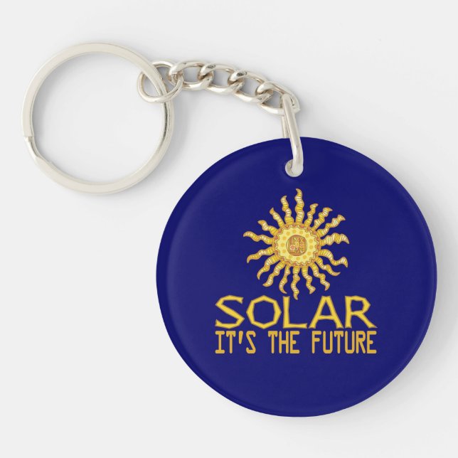 Solar Energy Future Key Ring (Front)