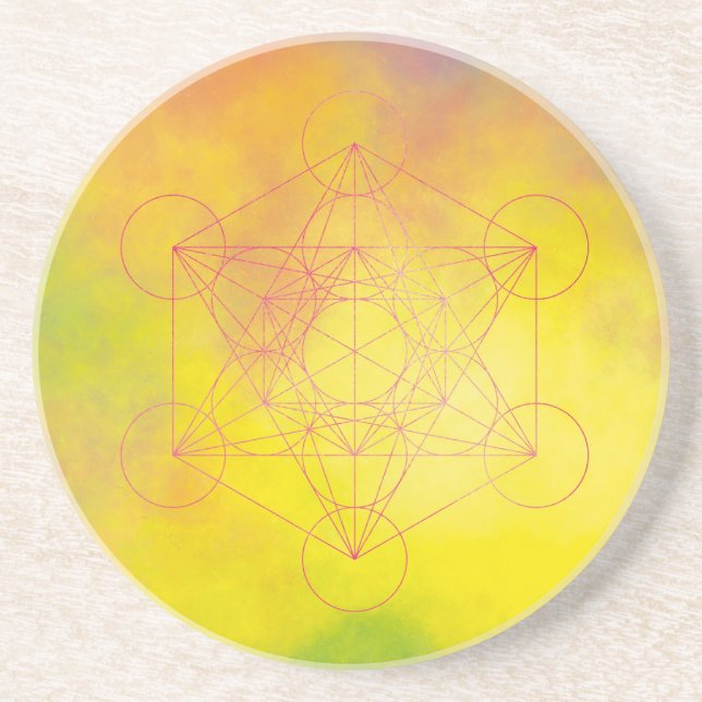 Solar Energy – Metatron Coaster (Front)