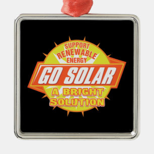 Solar Energy Solution Metal Tree Decoration