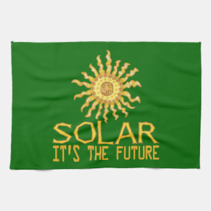Solar Energy Tea Towel