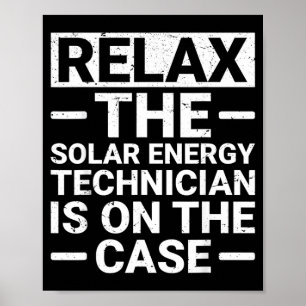 Solar Energy Technician Poster