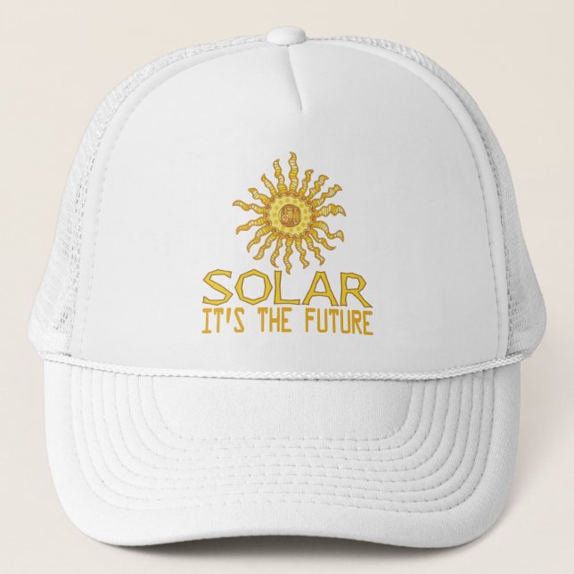 Solar Energy Trucker Hat (Front)