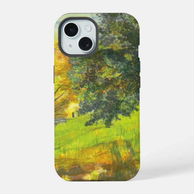 Solar fall iPhone 15 case (Back)