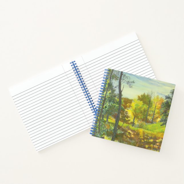 Solar fall notebook (Inside)