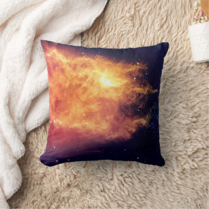 Solar Fire Across the Cosmos Cushion