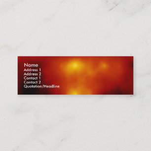 Solar Flare Mini Business Card