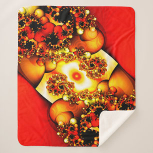 Solar Flare Sherpa Blanket