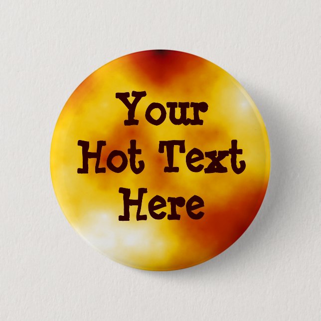 Solar Flare - Template 6 Cm Round Badge (Front)