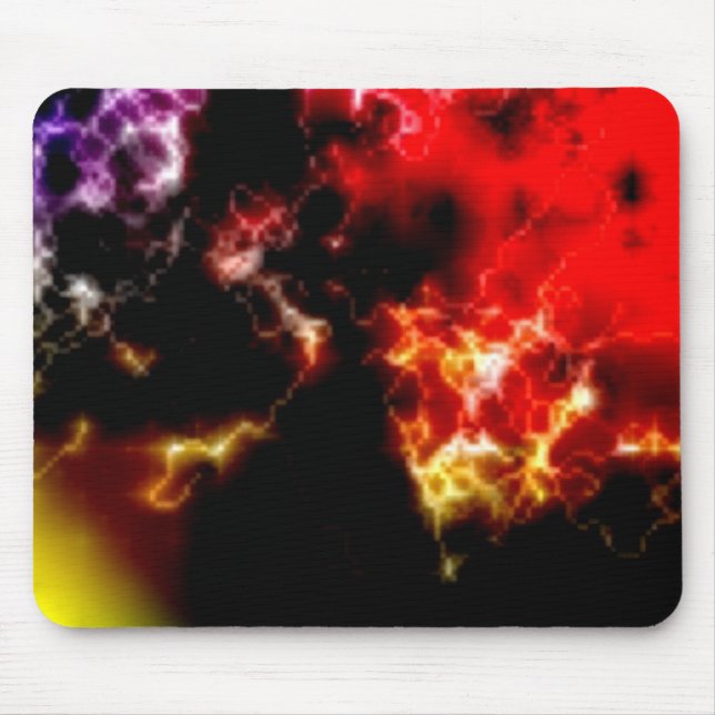 Solar Flares Mouse Pad (Front)