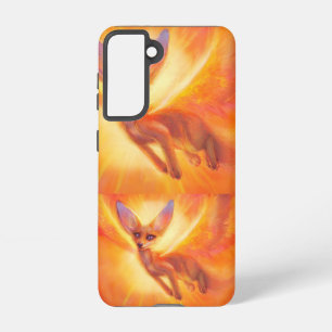 Solar Fox – Minimal Fantasy Phone Case