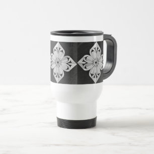 Solar Fragment abstract Geometric Travel Mug