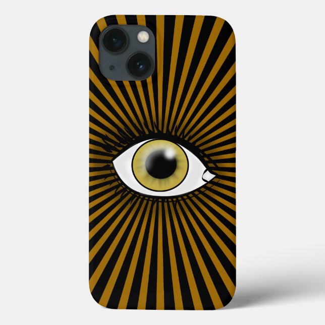 Solar Hazel Eye Case-Mate iPhone Case (Back)