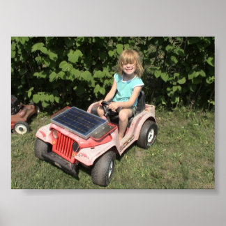 Solar Jeep Poster