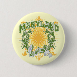 Solar Maryland 6 Cm Round Badge