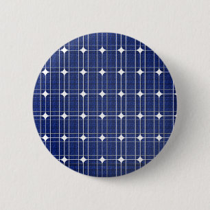Solar Panel 6 Cm Round Badge