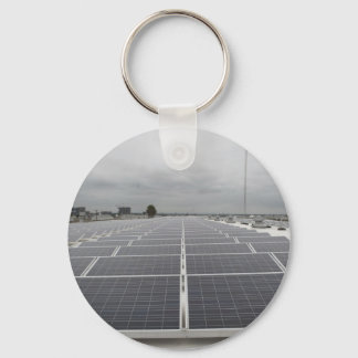 Solar Panel Field Key Ring