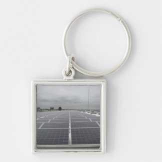 Solar Panel Field Key Ring