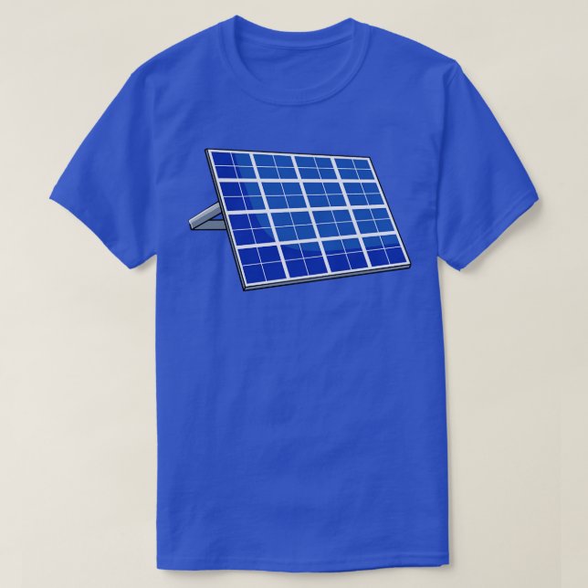 Solar Panel Renewable Energy Solar Panels T-Shirt (Design Front)