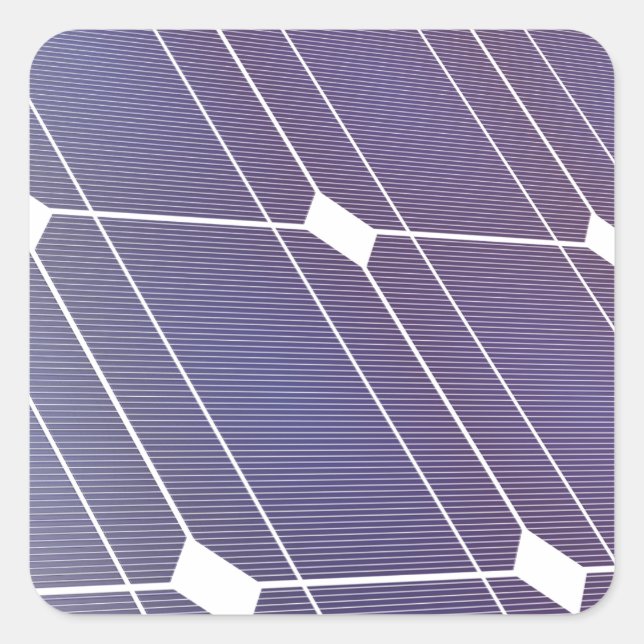 Solar panel square sticker (Front)